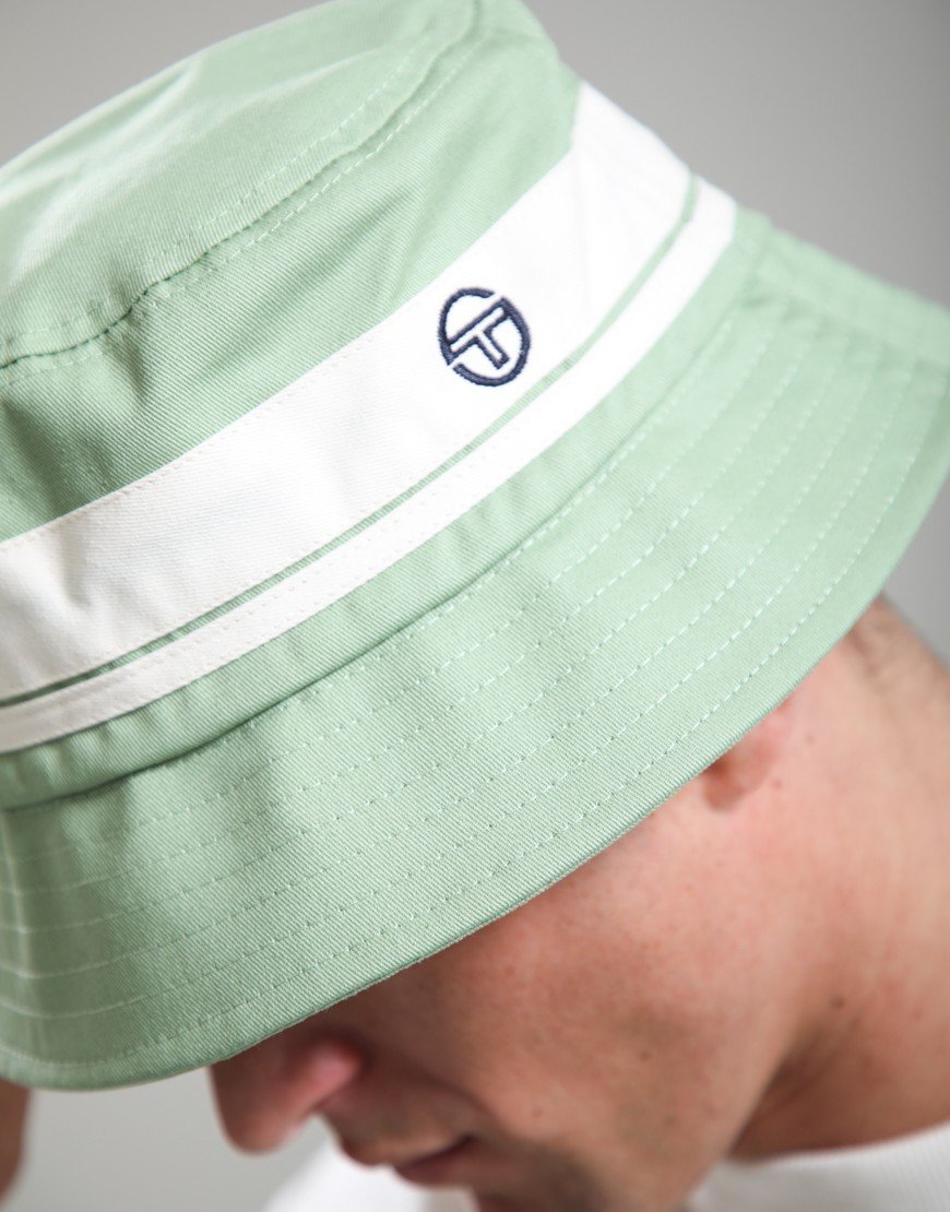Sergio Tacchini Newsford Bucket Hat Quiet Green/Gardenia