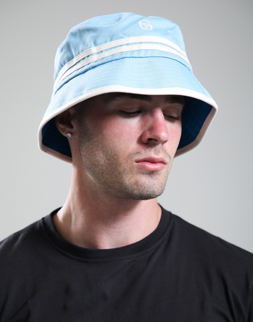 Sergio Tacchini Newton Bucket Hat Baltic/Mykonos Blue/Gardenia
