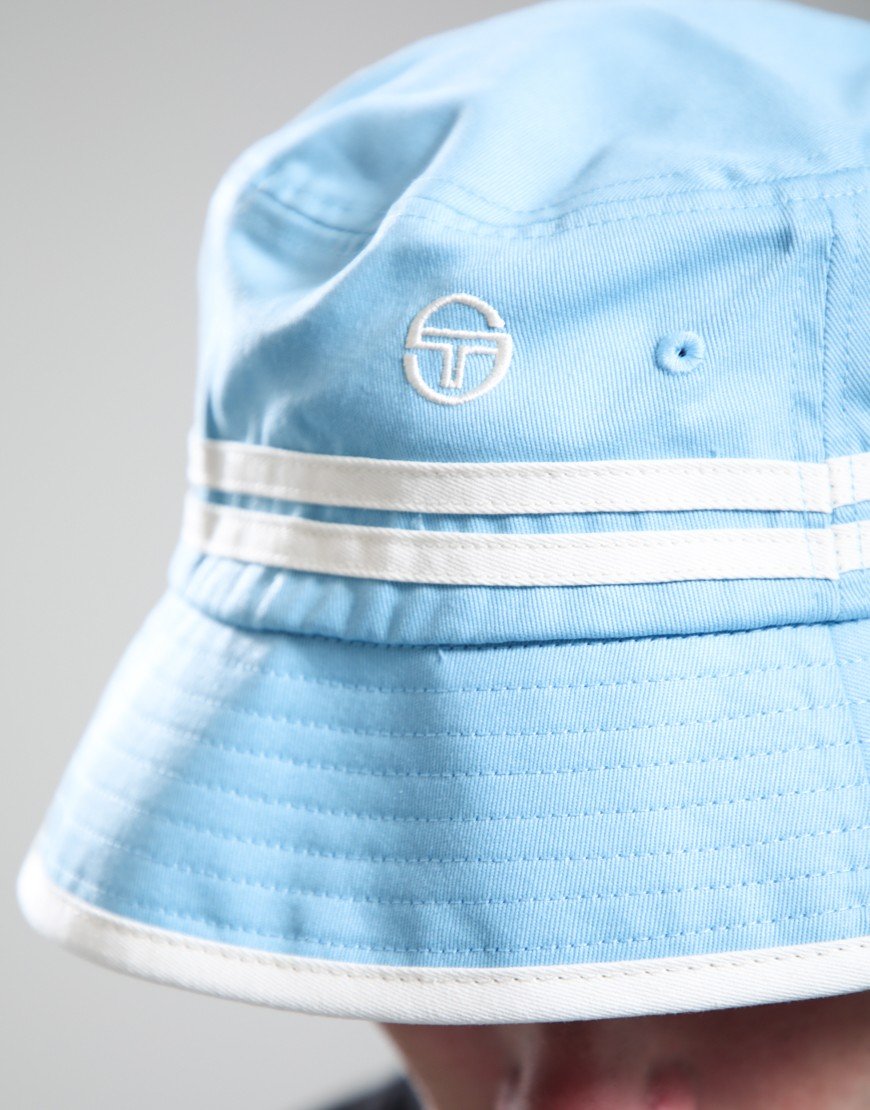 Sergio Tacchini Newton Bucket Hat Baltic/Mykonos Blue/Gardenia