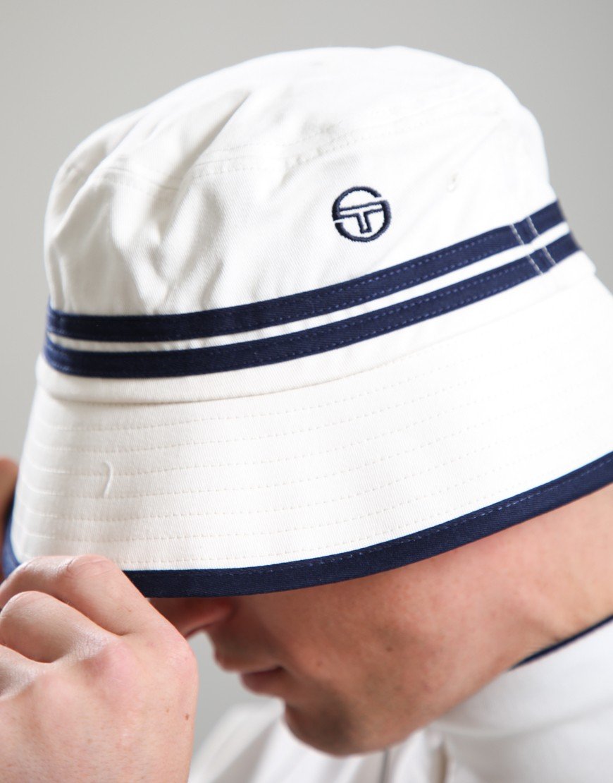 Sergio Tacchini Newton Bucket Hat Gardenia/Sandshell/Maritime