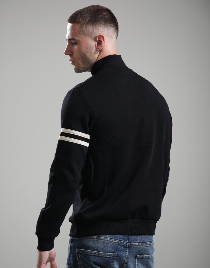 Sergio Tacchini Orion Half Zip Sweat Black/Peyote