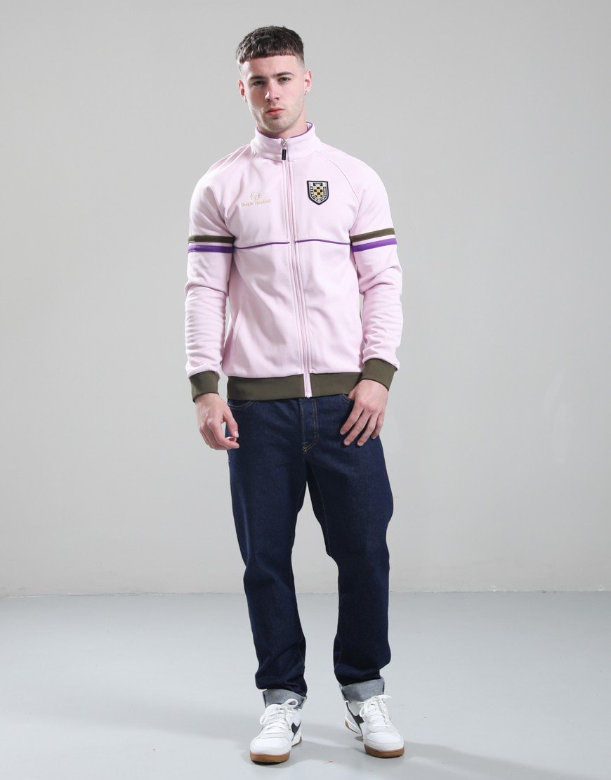 Sergio Tacchini Orion Track Top Light Lilac/Dark Olive