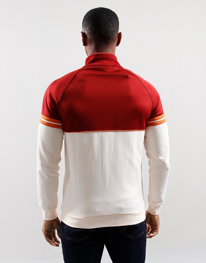Sergio Tacchini Orion Track Top Buttercream/Merlot