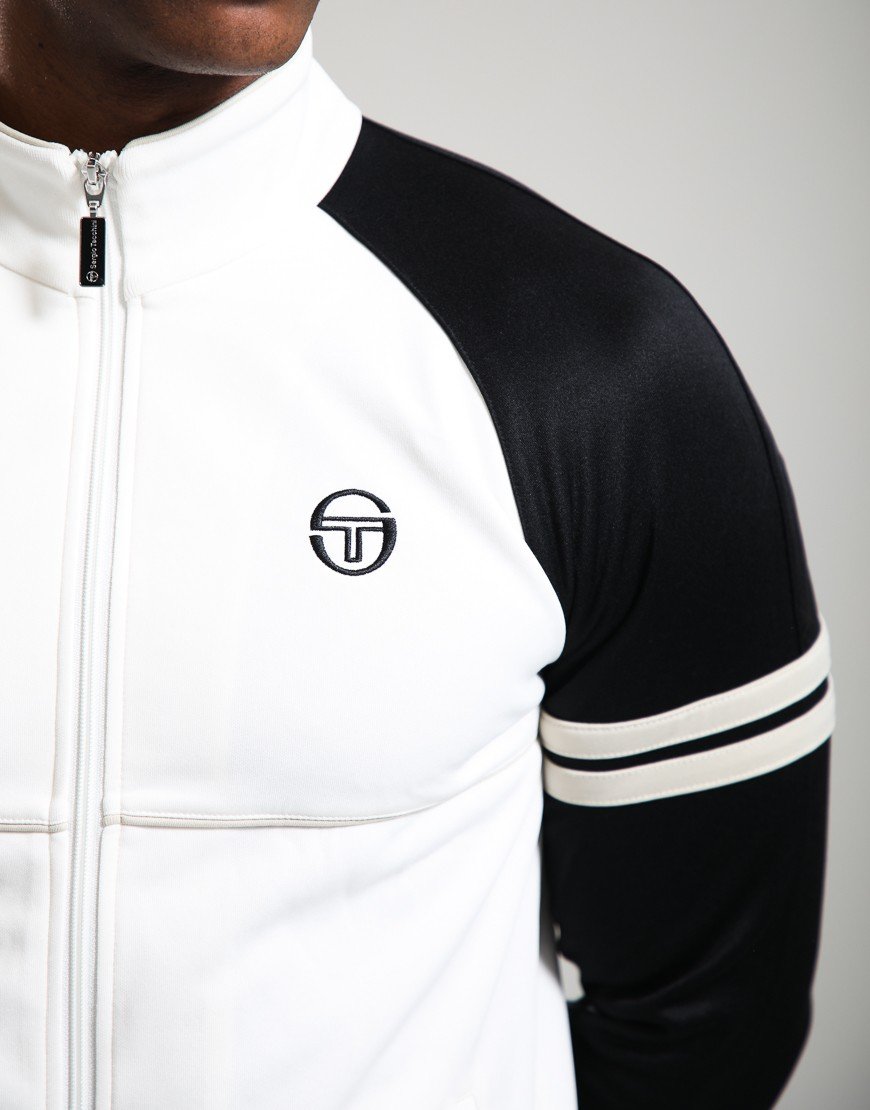 Sergio Tacchini Orion Track Top Gardenia/Black/Peyote