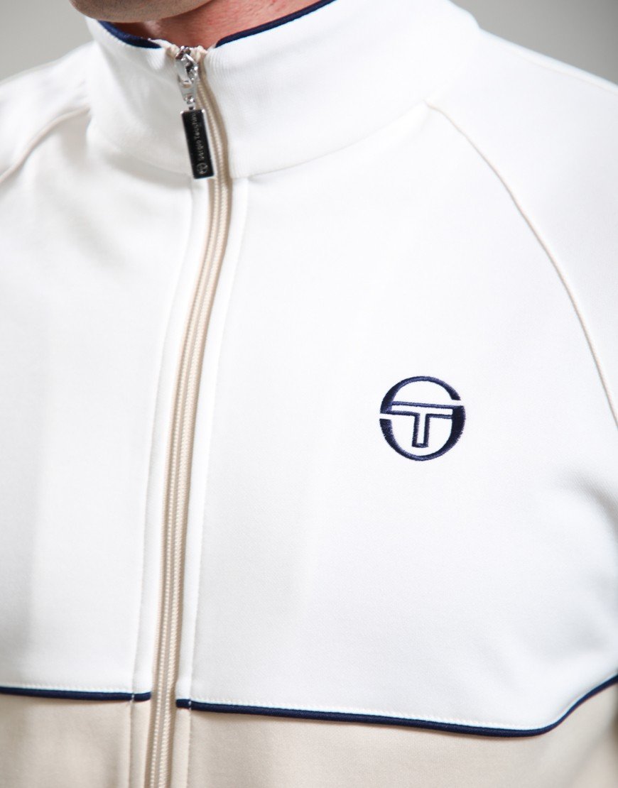 Sergio Tacchini Orion Track Top Gardenia/Sandshell/Maritime Blue