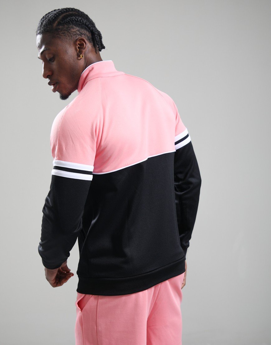 Sergio Tacchini Orion Track Top Geranium Pink/Black/White