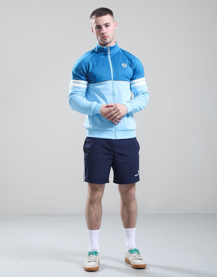 Sergio Tacchini Orion Track Top Mykonos Blue/Baltic Blue/Gardenia