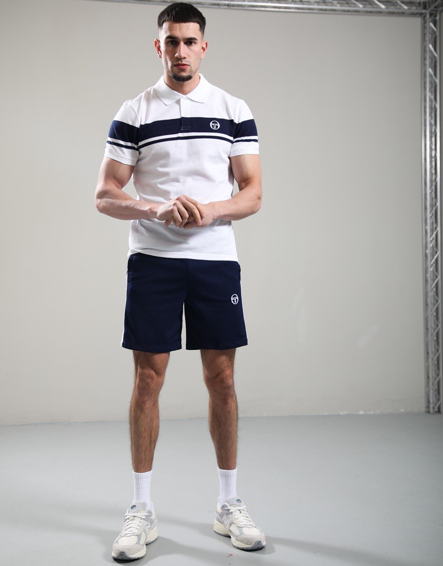 Sergio Tacchini Pietrapertosa Shorts Maritime/White