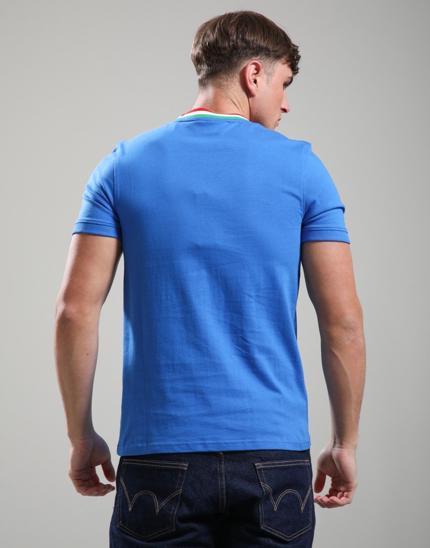 Sergio Tacchini Rainer T-Shirt Strong Blue/Fern/Adrenaline