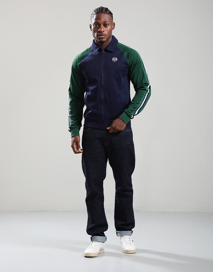 Sergio Tacchini Renshaw Track Top Maritime Blue/Eden