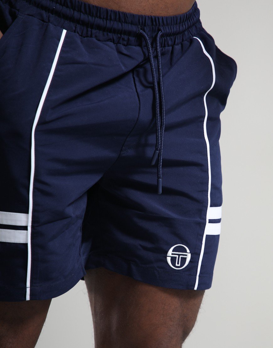 Sergio Tacchini Romolo Swim Short Maritime Blue/White