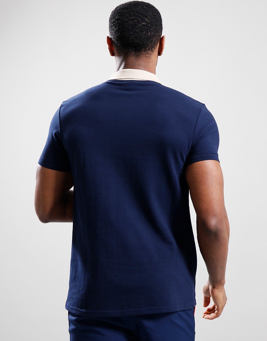 Sergio Tacchini Supermac Polo Shirt Maritime Blue/Hummus