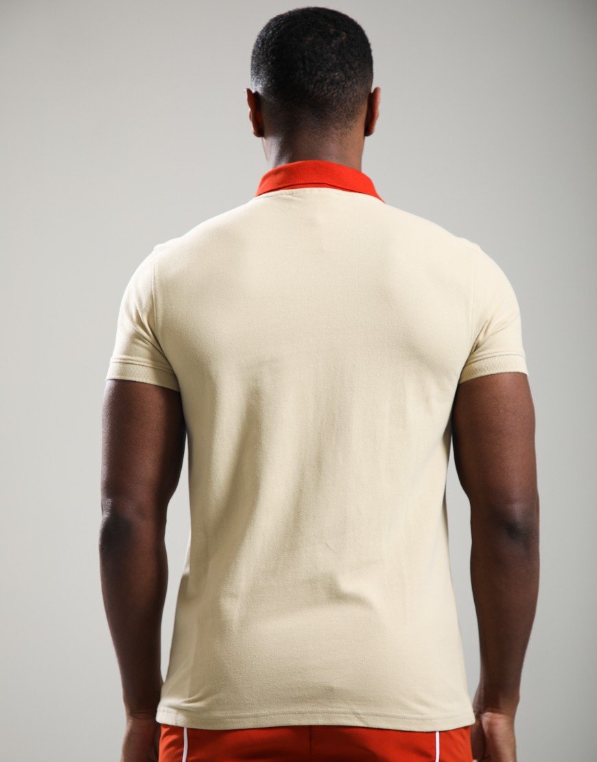 Sergio Tacchini Supermac Polo Shirt Mojave Desert/Rooibos Tea/Gardenia