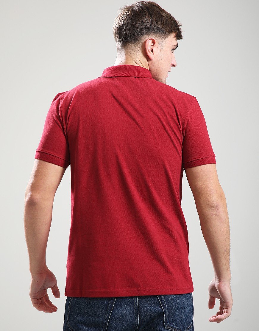Sergio Tacchini Supermac Polo Shirt Rhubarb/Gardenia/Blue