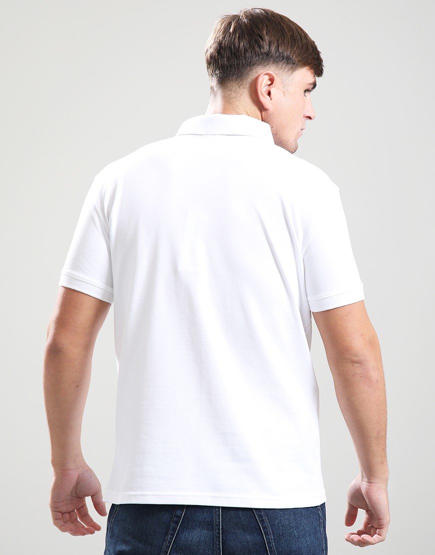 Sergio Tacchini Supermac Polo Shirt White/Maritime Blue