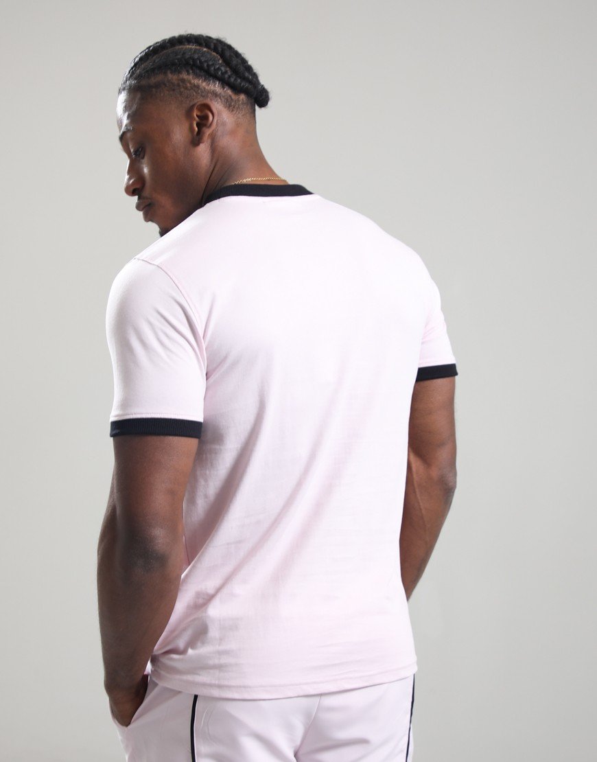 Sergio Tacchini Supermac T-Shirt Light Lilac/Black