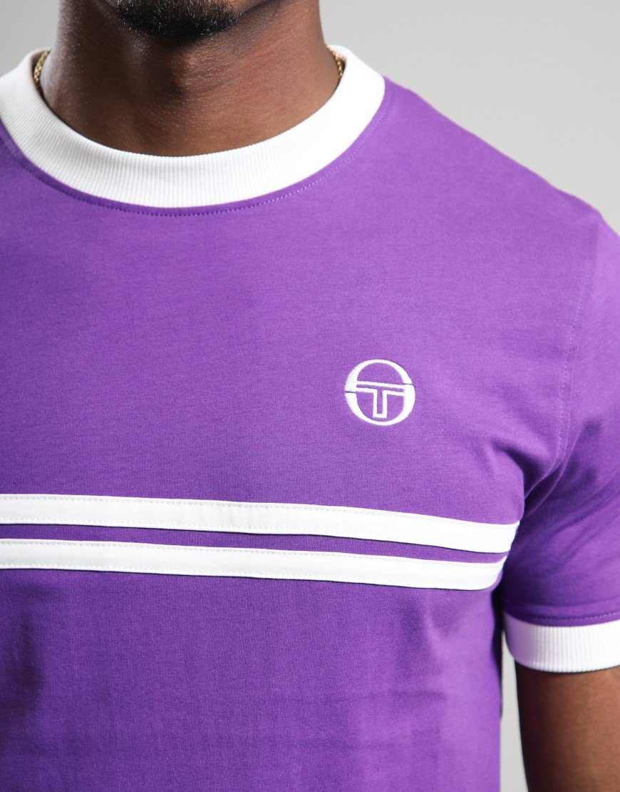 Sergio Tacchini Supermac T-Shirt Pansy/Gardenia
