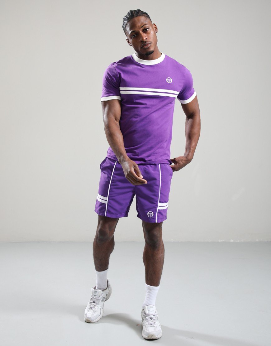 Sergio Tacchini Supermac T-Shirt Pansy/Gardenia