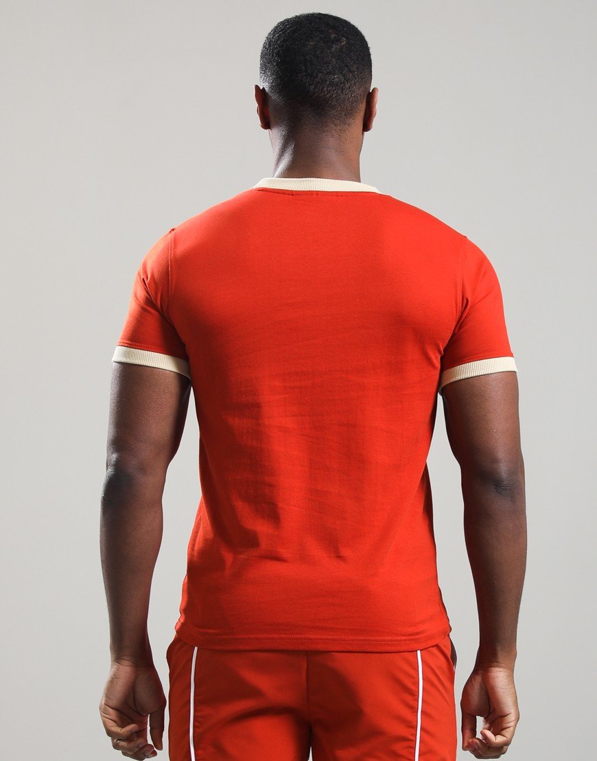 Sergio Tacchini Supermac T-Shirt Rooibos Tea/Mojave Desert/Gardenia