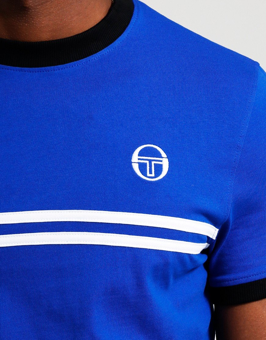 Sergio Tacchini Supermac T-Shirt Surf The Web/Black