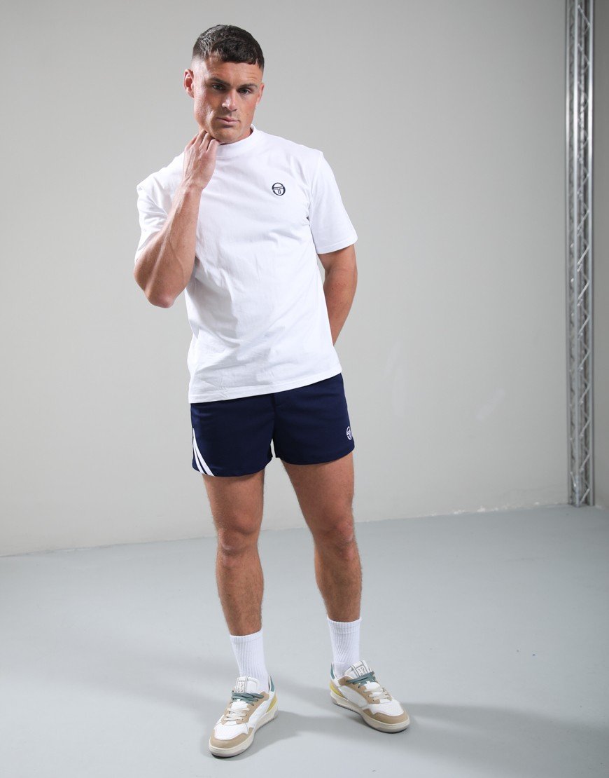 Sergio Tacchini Time Tennis Shorts Maritime Blue/White