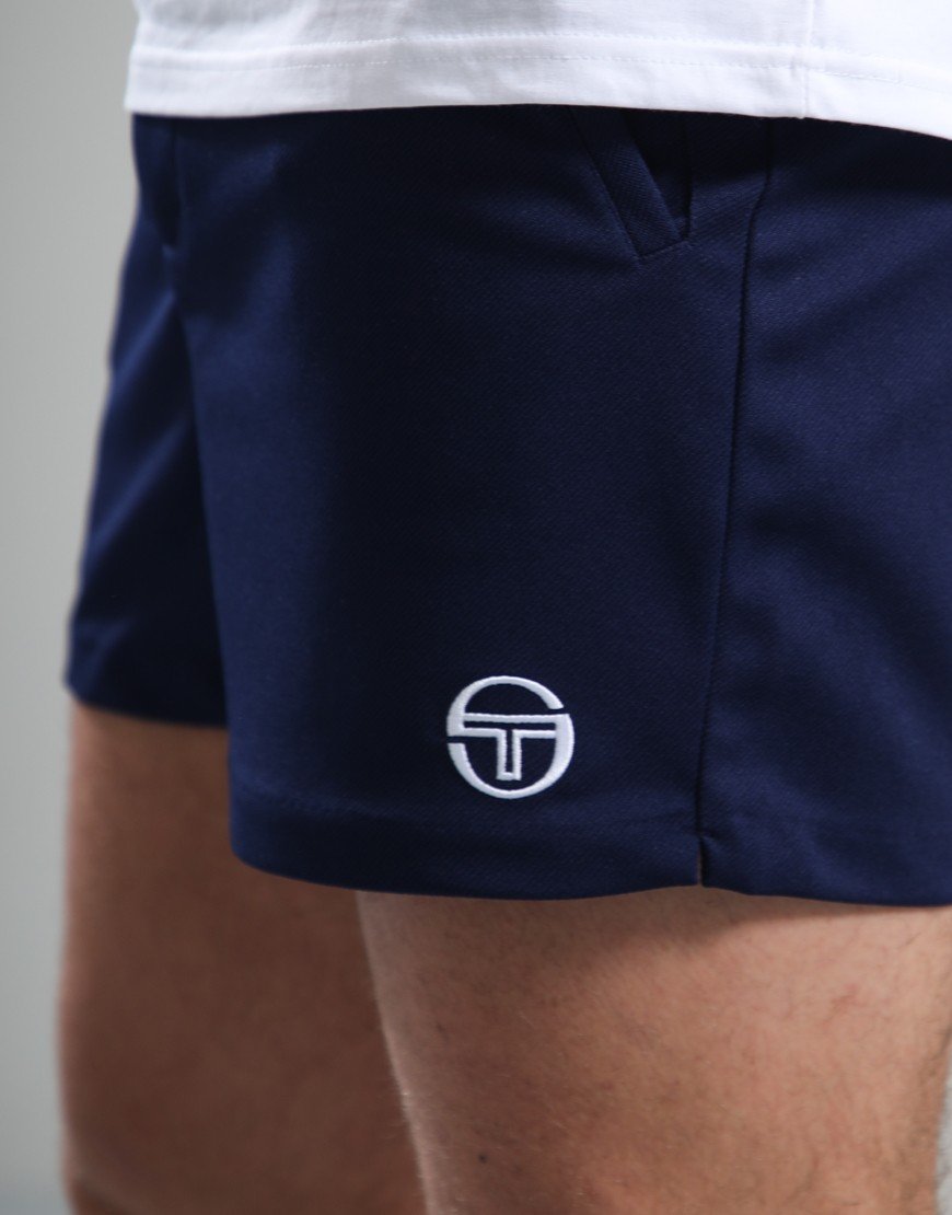 Sergio Tacchini Time Tennis Shorts Maritime Blue/White