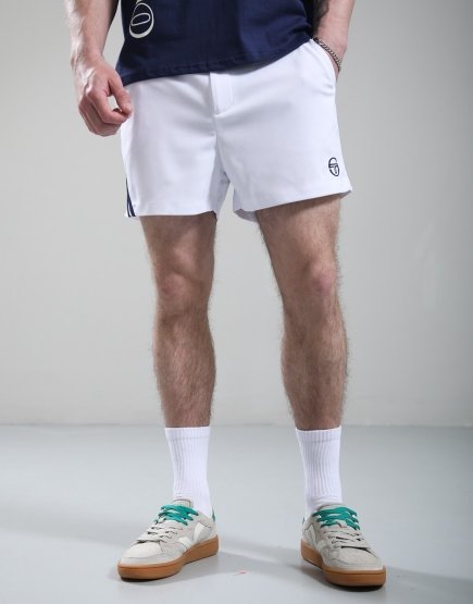 Sergio Tacchini Time Tennis Shorts White/Maritime Blue