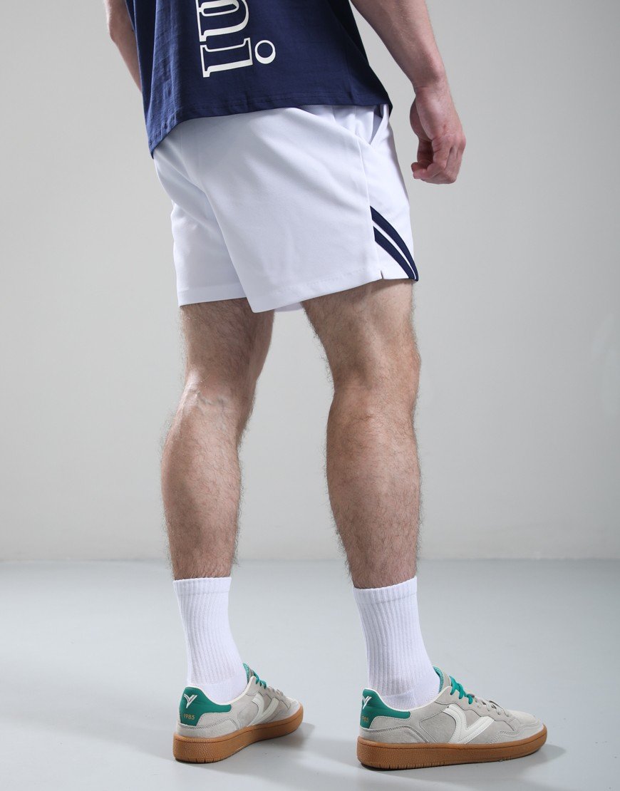 Sergio Tacchini Time Tennis Shorts White/Maritime Blue