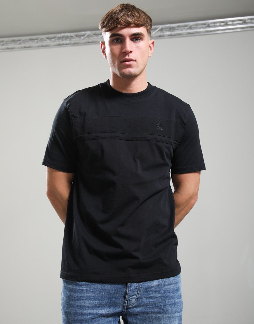 Sergio Tacchini Tonal Dama T-Shirt Triple Black