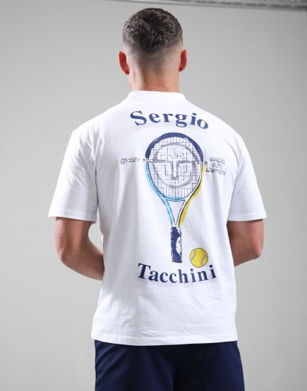 Sergio Tacchini Volta T-Shirt White