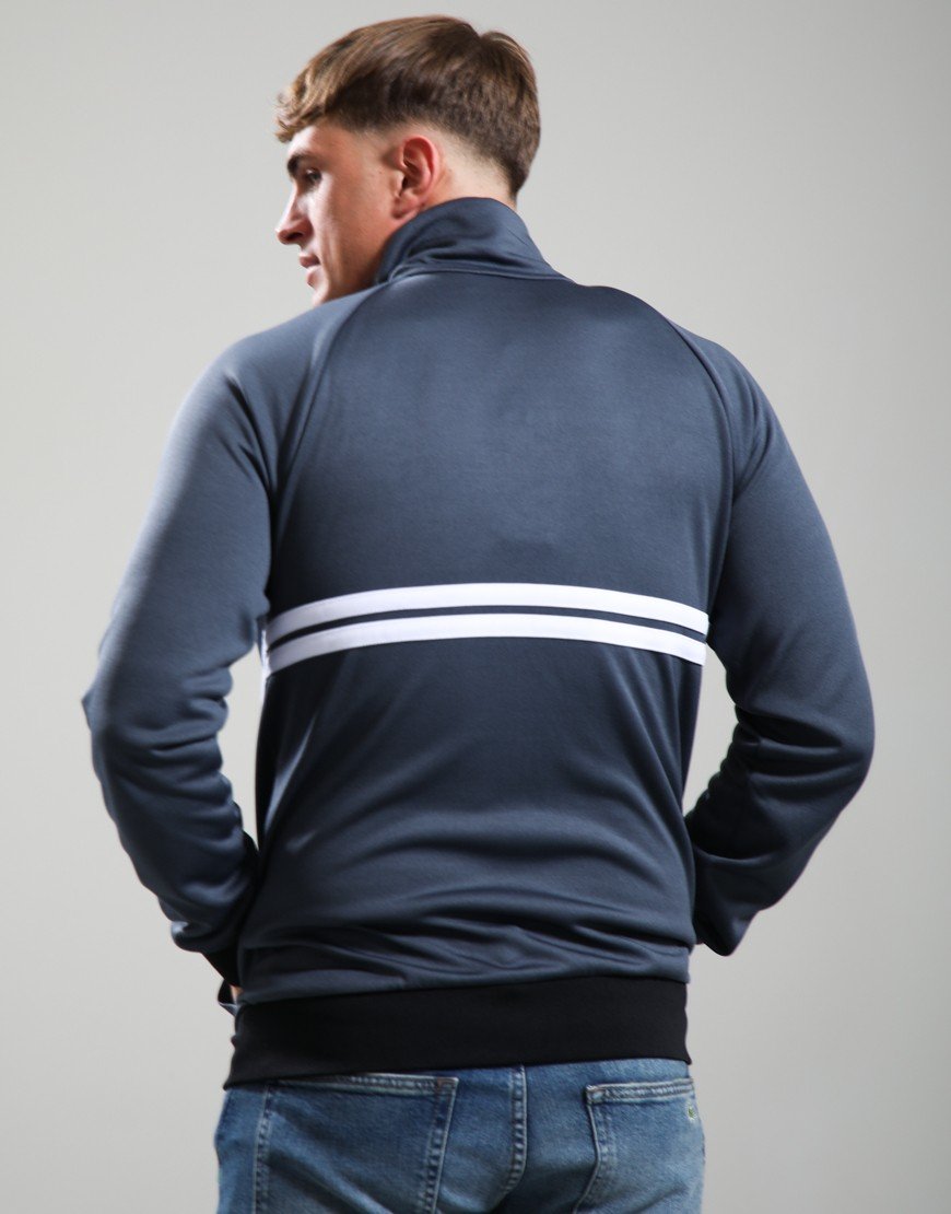 Sergio Tacchini New Dallas Track Top Turbulence/White/Black