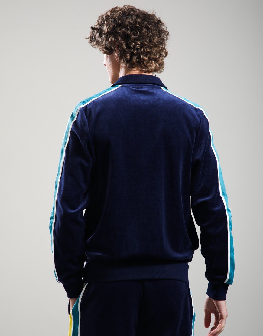 Sergio Tacchini Monte Track Top Maritime Blue/Mango Mint