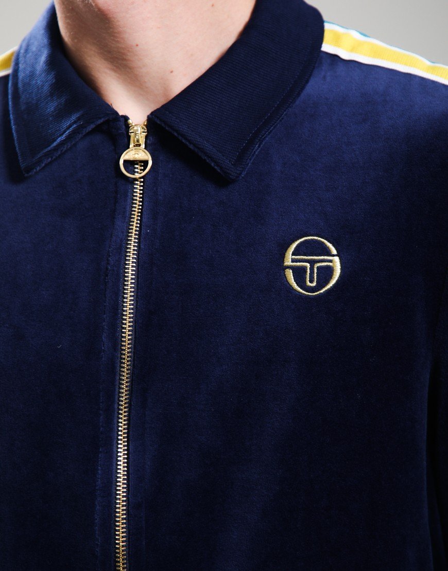 Sergio Tacchini Monte Track Top Maritime Blue/Mango Mint