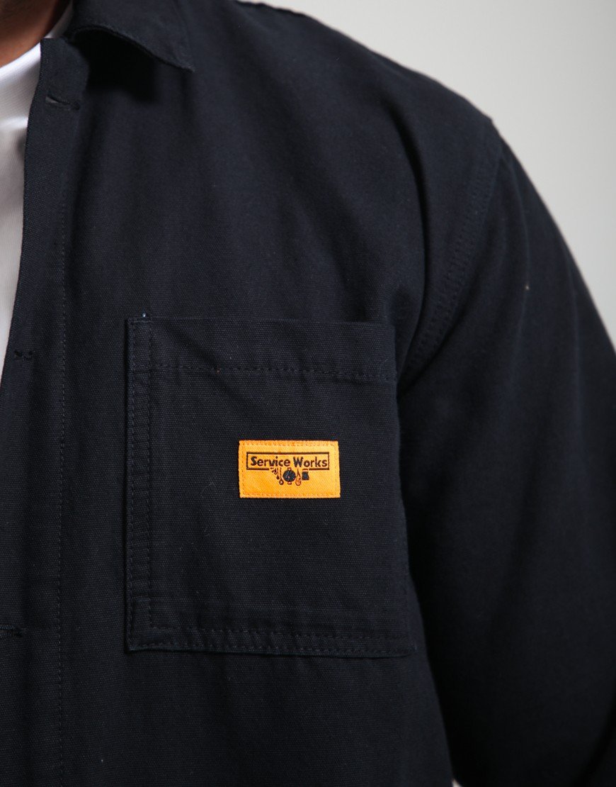Service Works Classic Chore Shirt Black