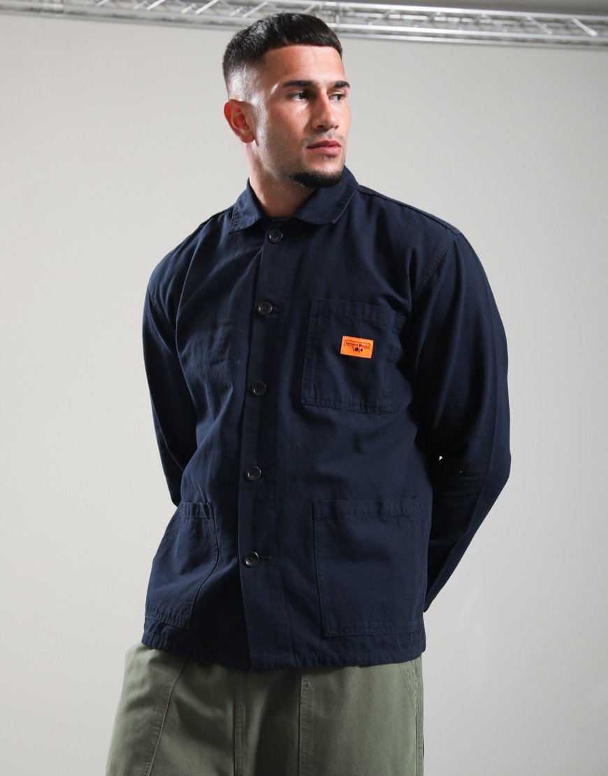Service Works Classic Chore Shirt Dark Navy