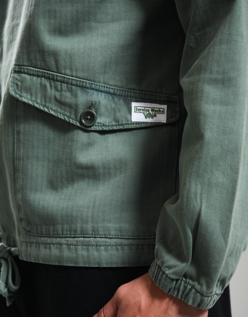 Service Works Pigment HBT Smock 2.0 Olive
