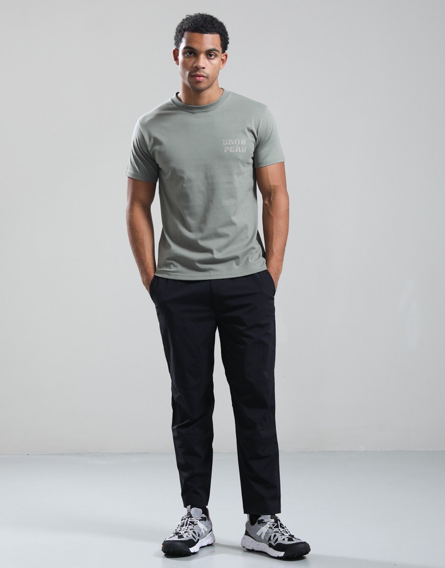 Snow Peak Camping Graphic T-Shirt Olive