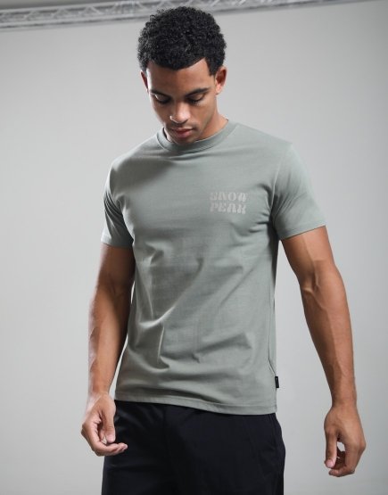 Snow Peak Camping Graphic T-Shirt Olive