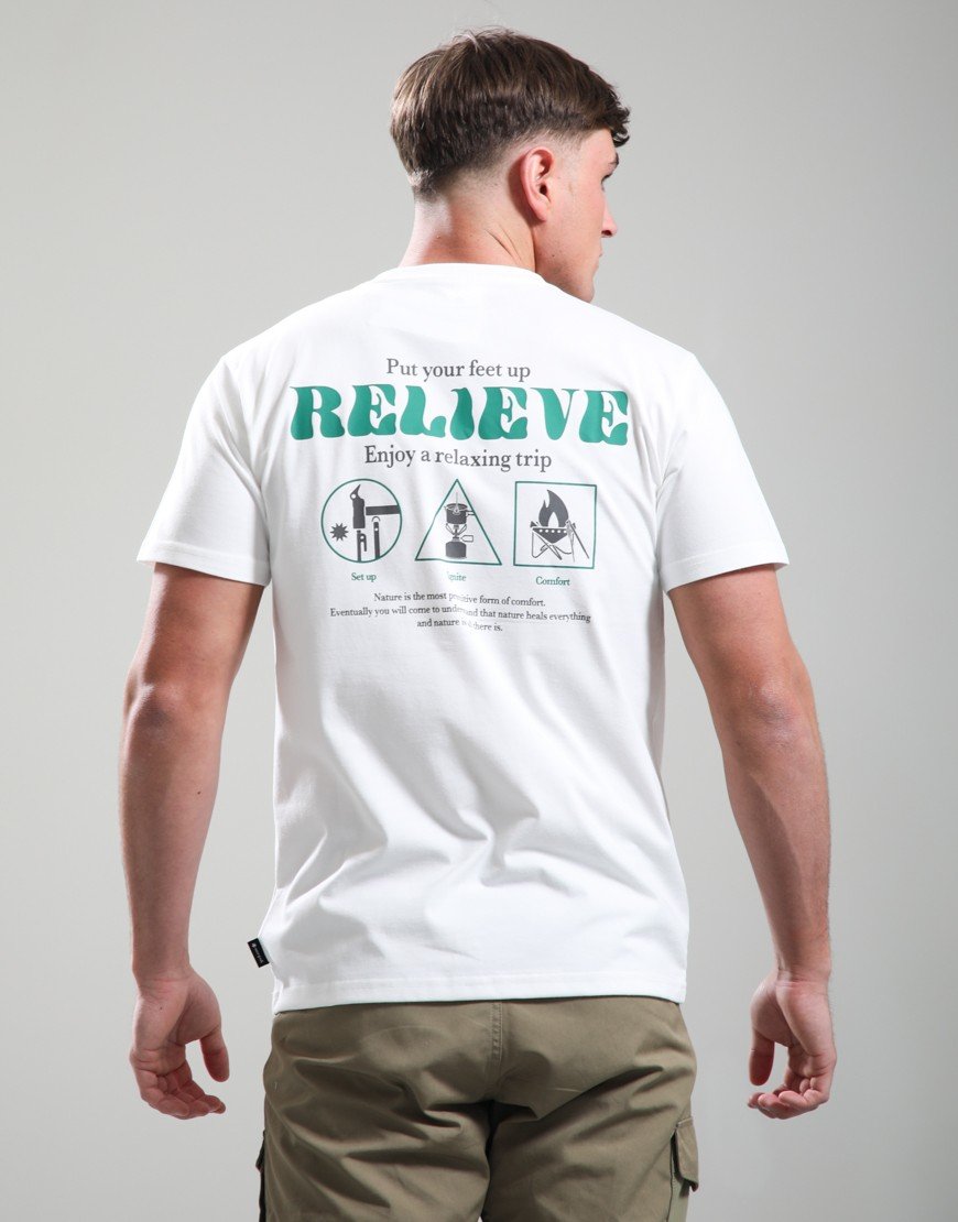 Snow Peak Camping Graphic T-Shirt White