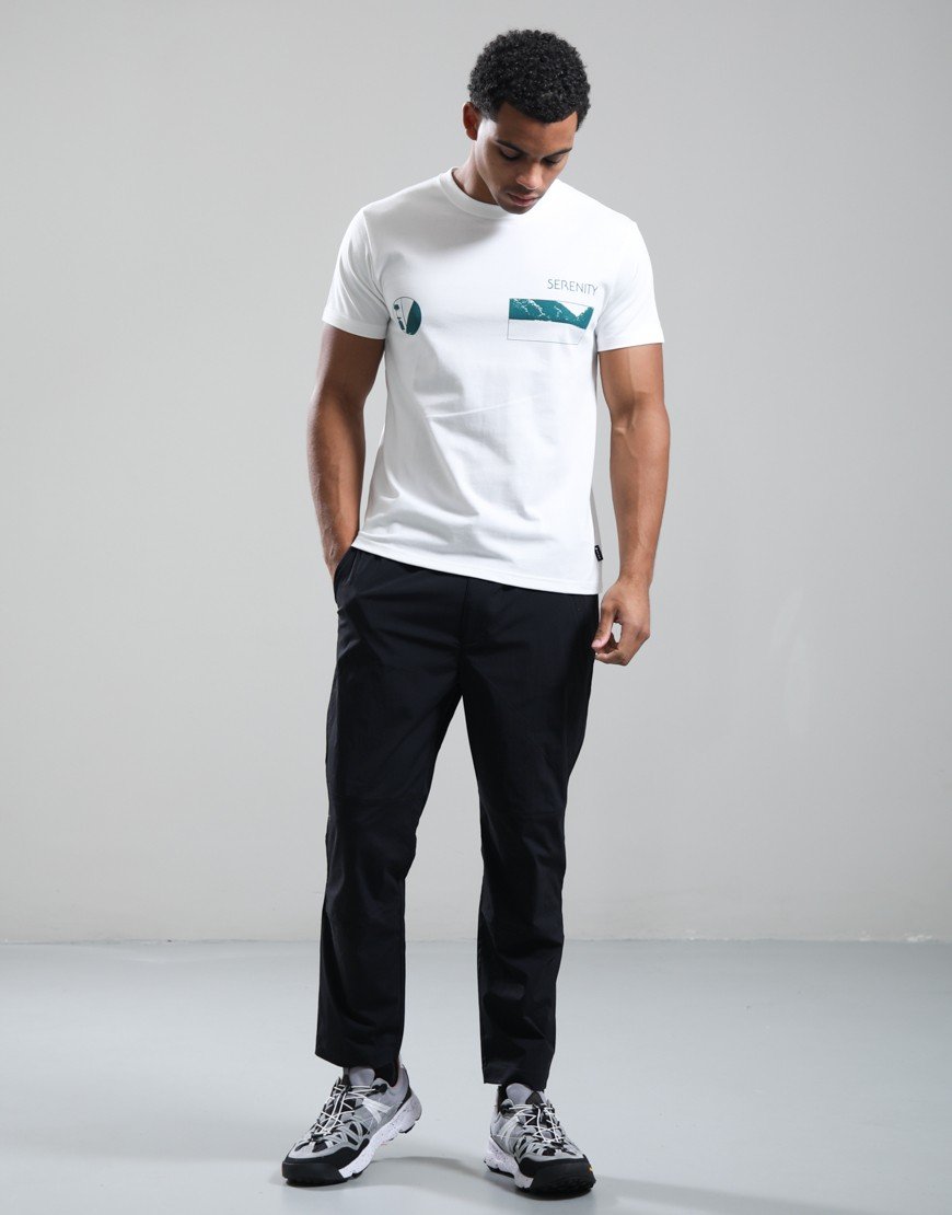 Snow Peak CF Landscape T-Shirt White