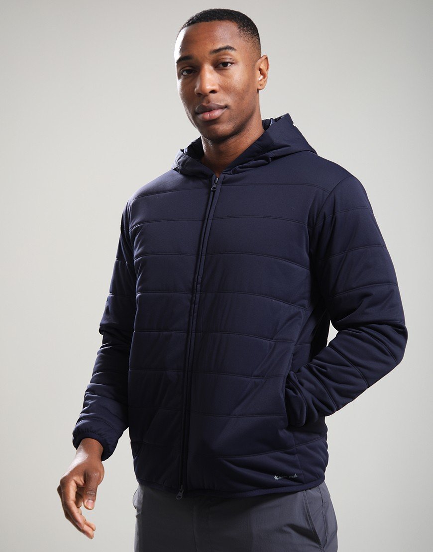 Snow Peak Flexible Insulated Zip Up Hoodie Navy