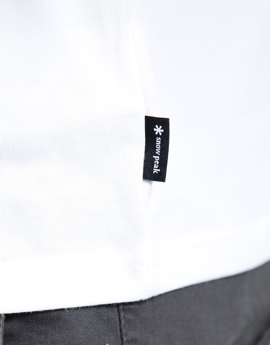 Snow Peak Jikaro Firering Table T-Shirt Off White