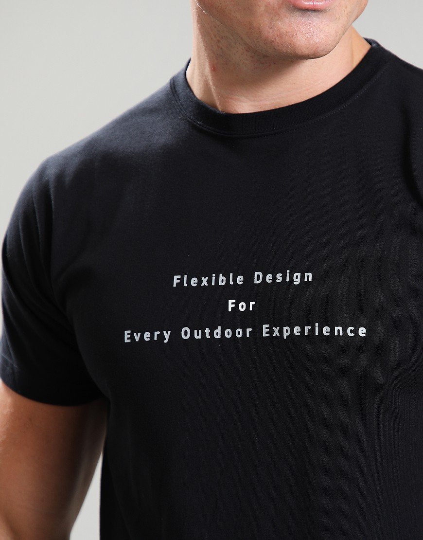 Snow Peak Jikaro Firering Table T-Shirt Black