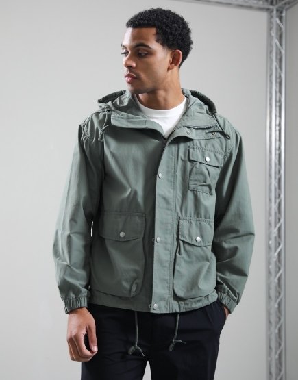 Snow Peak Light Dobby Cloth Parka Foliage