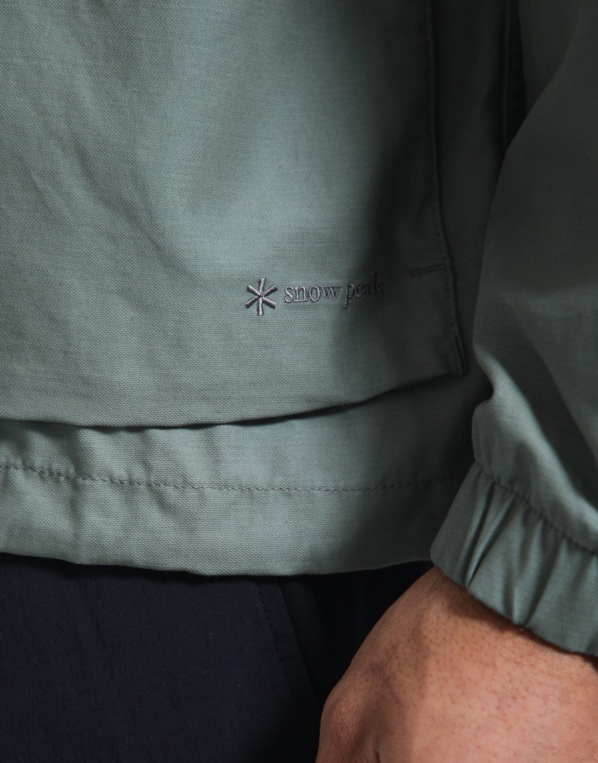 Snow Peak Light Dobby Cloth Parka Foliage