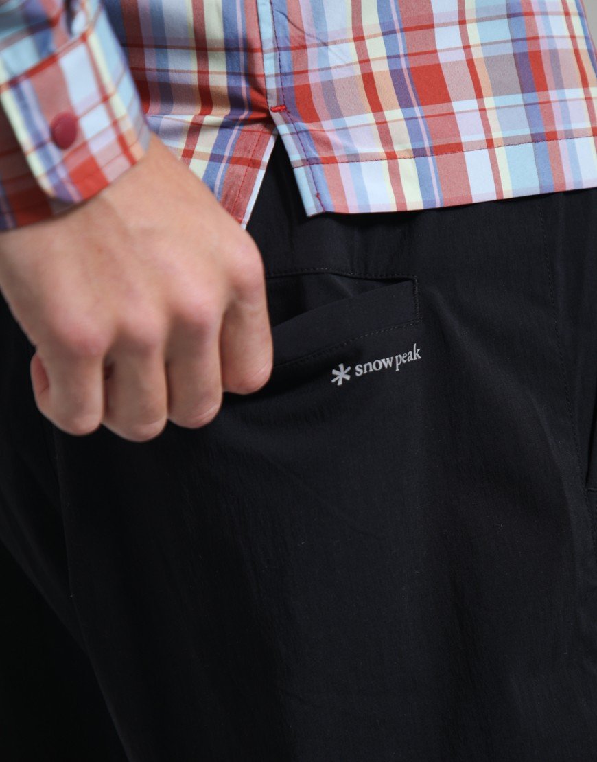 Snow Peak New Standard Easy Shorts Black