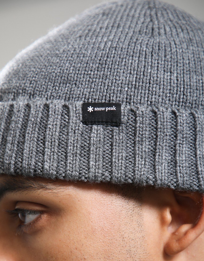 Snow Peak New Standard Knit Cap Charcoal