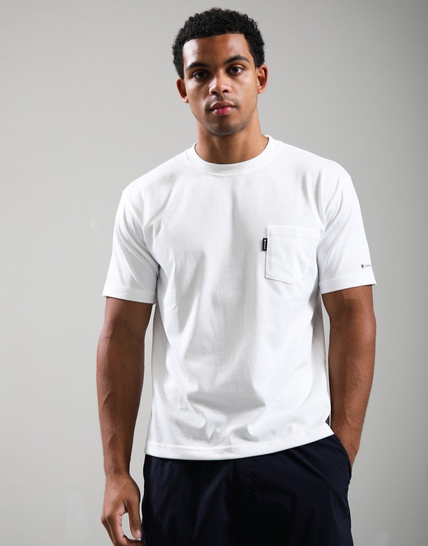 Snow Peak NSD Pocket T-Shirt Off White
