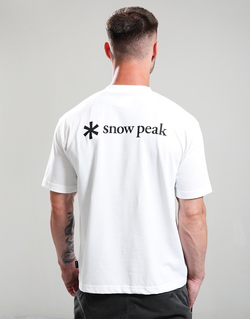 Snow Peak NSD Back Print T-Shirt White