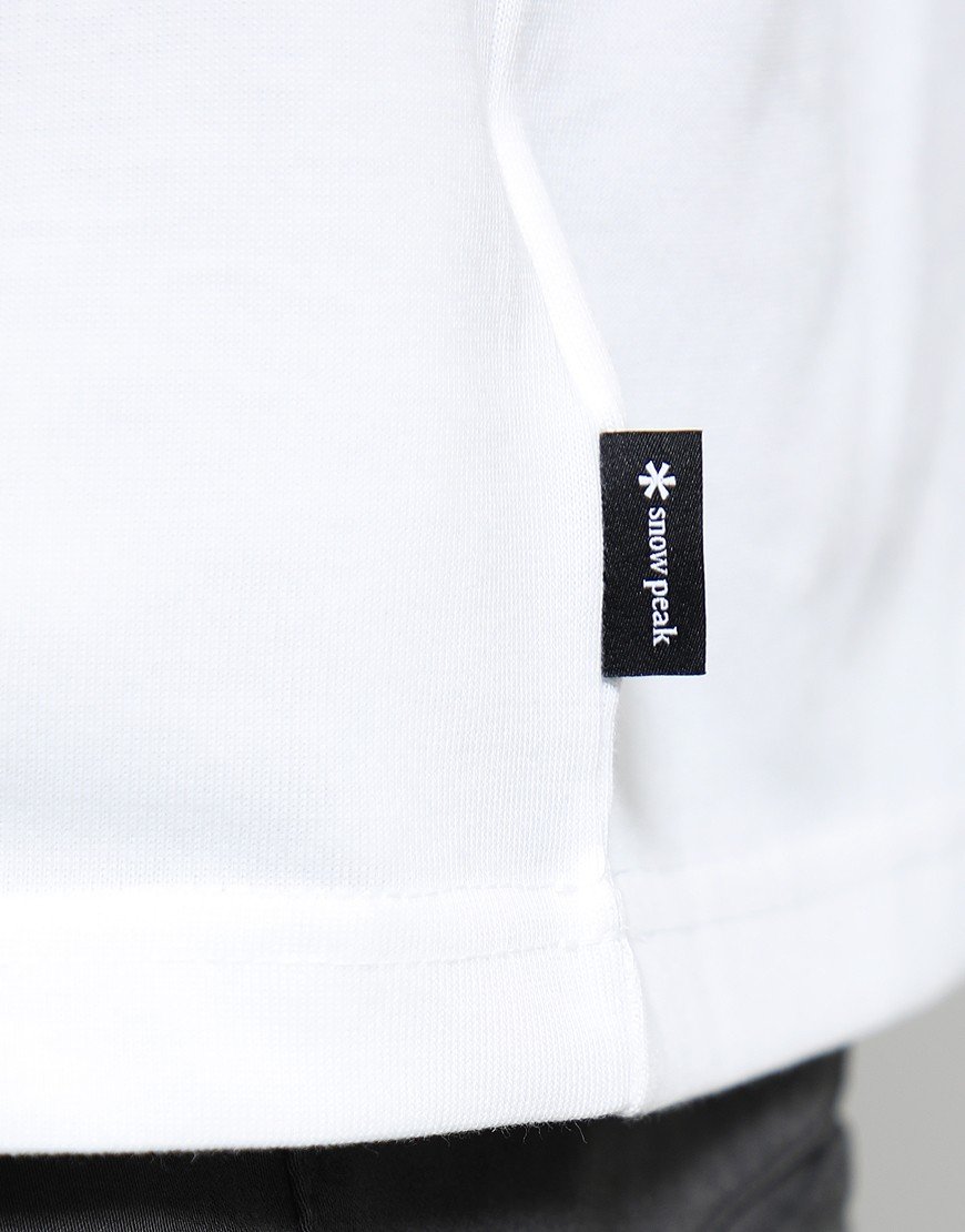 Snow Peak NSD Back Print T-Shirt White